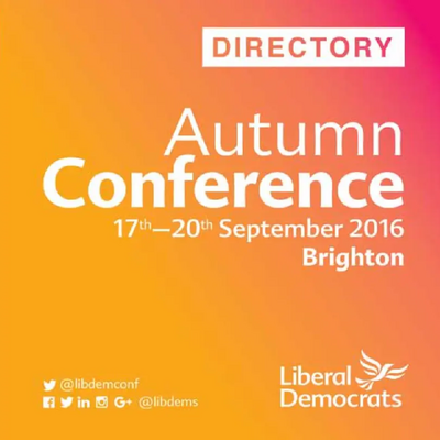 Lib Dem Conference Directory September 2016